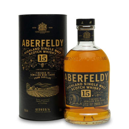 Aberfeldy 15 Year Old Cadillac White Wine Cask Finish - JPHA