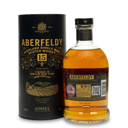 Aberfeldy 15 Year Old Cadillac White Wine Cask Finish - JPHA