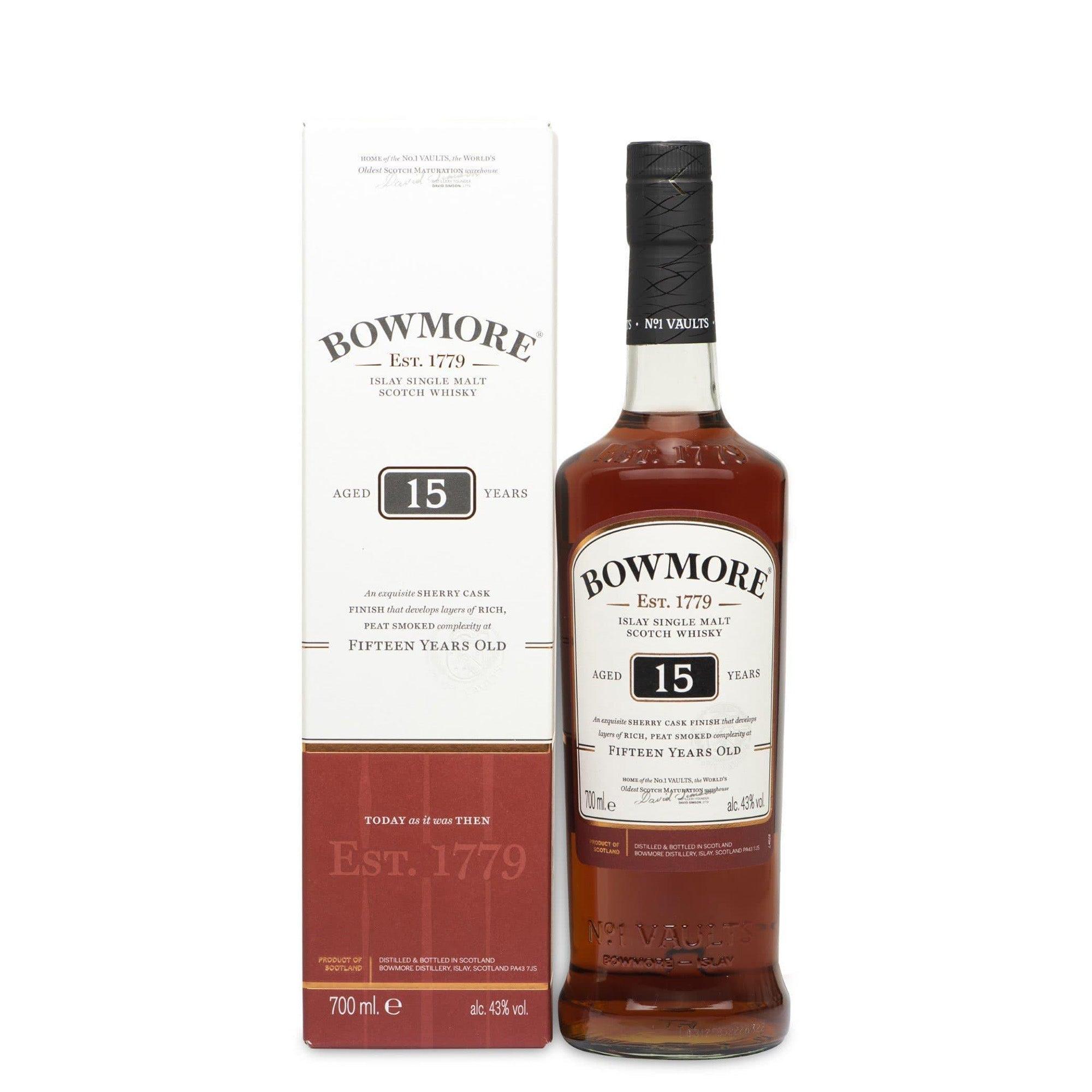 Bowmore 15 Year Old Islay Single Malt Scotch Whisky – JPHA