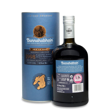 Bunnahabhain Feis Ile 2023: 1998 Manazanilla Cask Finish - JPHA