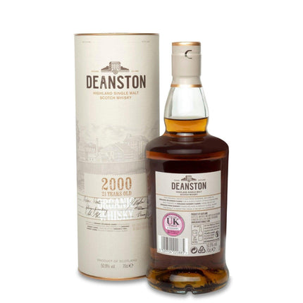 Deanston 2000 21 Year Old Organic Whisky - JPHA