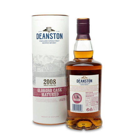 Deanston 2008 12 Year Old Oloroso Cask - JPHA