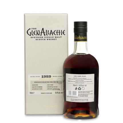 GlenAllachie 1989 32 Year Old Pedro Ximenez Puncheon - JPHA
