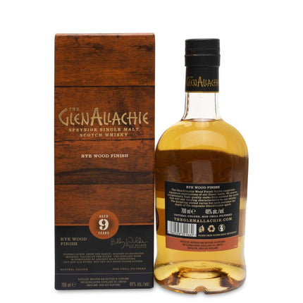 GlenAllachie 9 Year Old Rye Wood Finish - JPHA