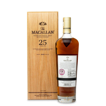 Macallan 25 Year Old Sherry Oak (2021 Release) - JPHA