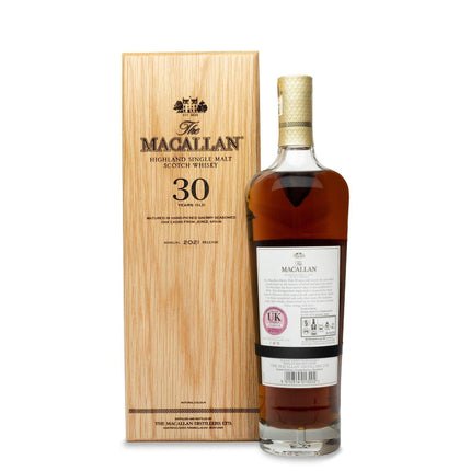 Macallan 30 Year Old Sherry Oak (2021 Release) - JPHA