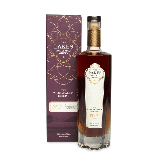 The Lakes Whiskymaker's Reserve No.7 with Complimentary Rocking Glass