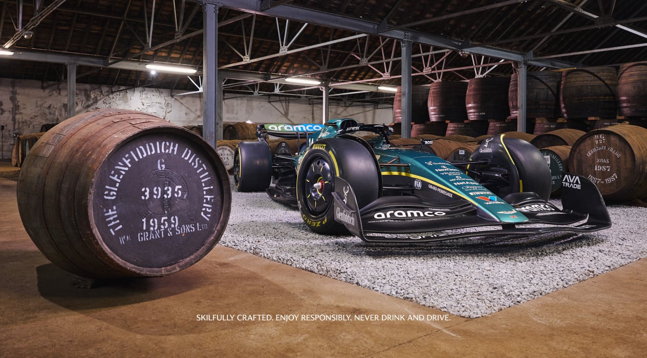 A Perfect Blend: Aston Martin Aramco F1 Team Partners with Glenfiddich®