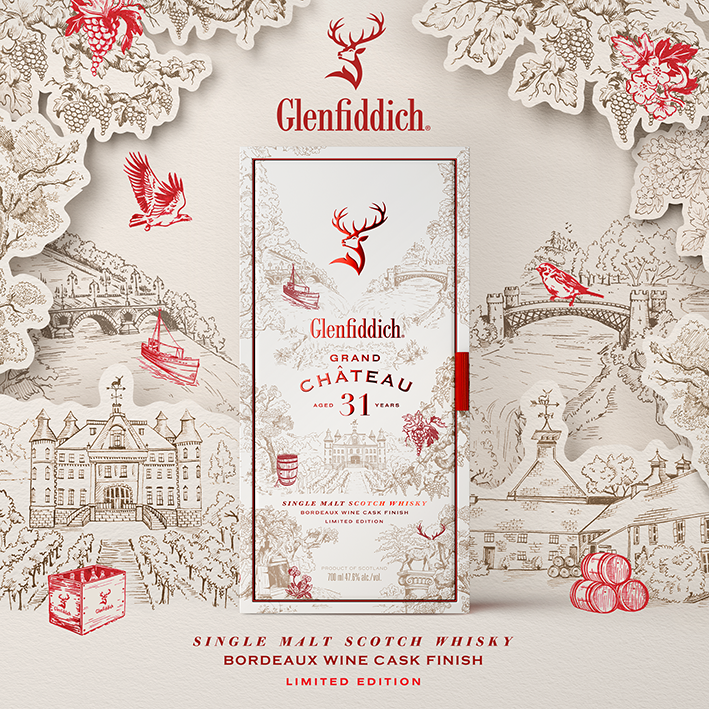 Glenfiddich Unveils the Grand Château 31 Year Old Single Malt Scotch Whisky: A Fusion of Tradition and Innovation