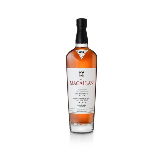 Macallan 18 Year Old 2007 Diamonds Are Forever 55th Anniversary Release