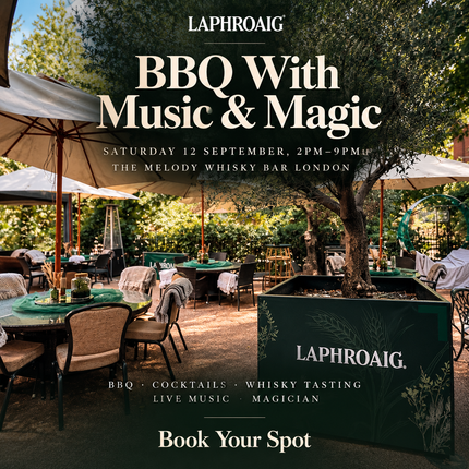Laphroaig BBQ with Music & Magic