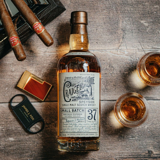 Craigellachie 37 Year Old with Complimentary Cigar Set