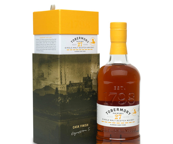 Tobermory 27 yr old Oloroso Cask Single Malt Whisky 70cl 53.1%