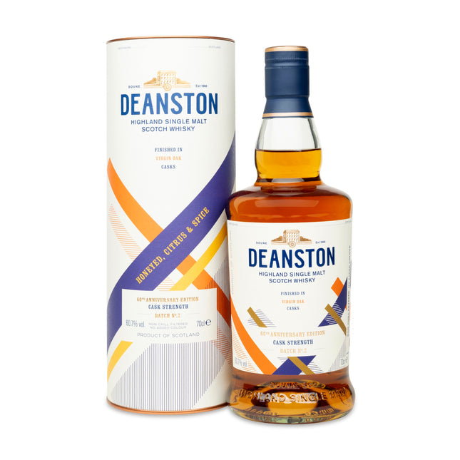 Deanston Virgin Oak Cask Strength Batch No. 2 (60th Anniversary Edition 2026)