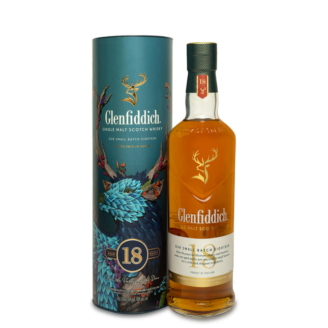 Glenfiddich 18 Year Old Small Batch (Festive Limited Edition)