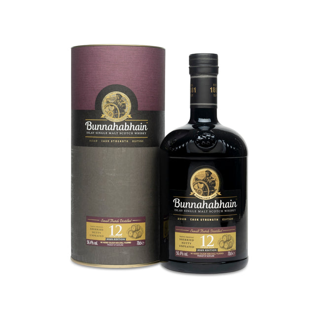 Bunnahabhain 12 Year Old Cask Strength (2025 Release)