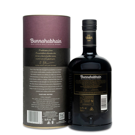 Bunnahabhain 12 Year Old Cask Strength (2025 Release)