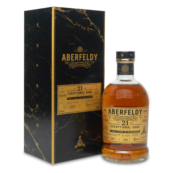 Aberfeldy 21 Year Old Pauillac Red Wine Cask Finish (Exceptional