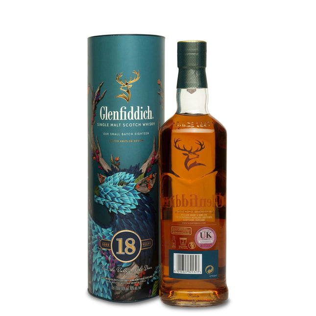 Glenfiddich 18 Year Old Small Batch (Festive Limited Edition)