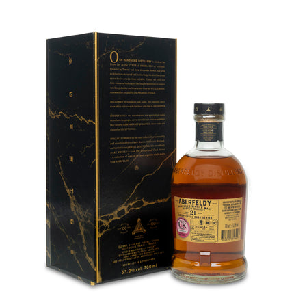 Aberfeldy 21 Year Old Pauillac Red Wine Cask Finish (Exceptional Cask Series)