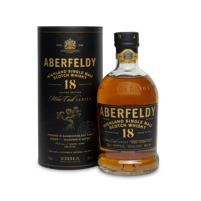 Aberfeldy 18 Year Old Sangiovese Red Wine Finish