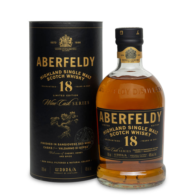 Aberfeldy 18 Year Old Sangiovese Red Wine Finish
