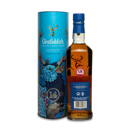 Glenfiddich 14 Year Old Bourbon Barrel Reserve (2024 Festive Limited Edition)