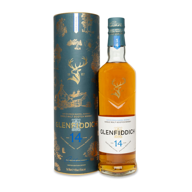 Glenfiddich 14 Year Old Bourbon Barrel Reserve (Festive Limited Edition 2026)
