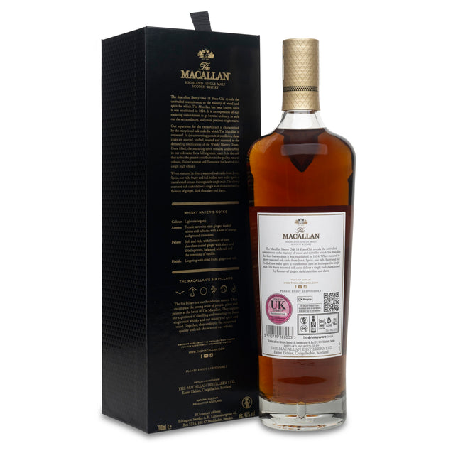 Macallan 18 Year Old Sherry Oak (2024 Release)