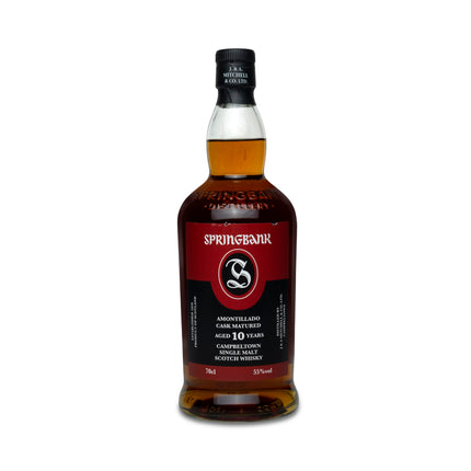 Springbank 10 Year Old Amontillado Cask Matured (2024 Release)