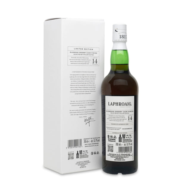 Laphroaig 14 Year Old Willem Dafoe Limited Edition