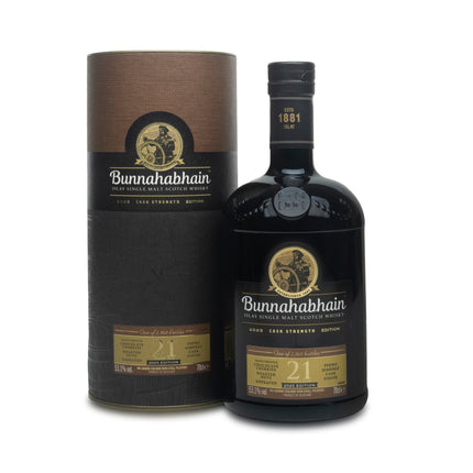 Bunnahabhain 21 Year Old Cask Strength (2025 Release)