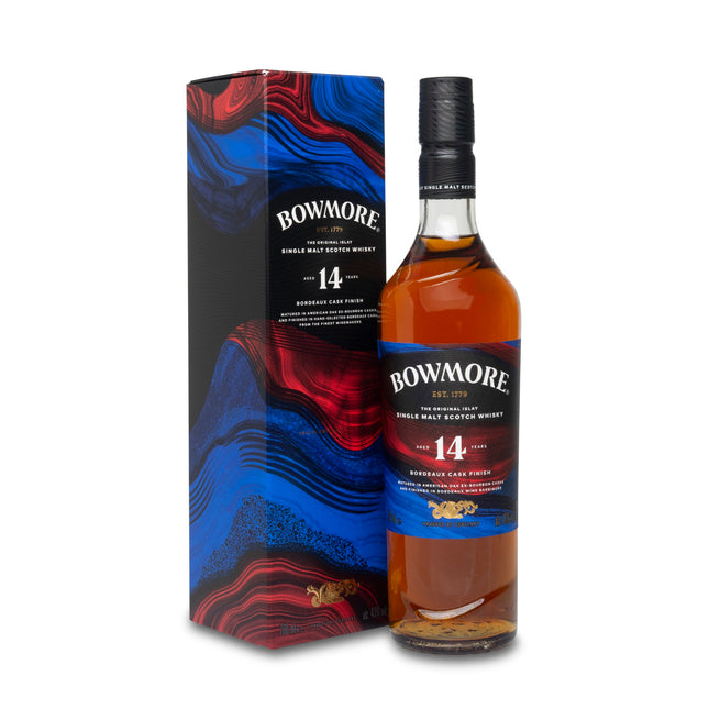 Bowmore 14 Year Old Bordeaux Cask Finish (Global Travel Exclusives)