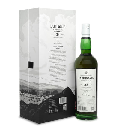 Laphroaig 33 Year Old Strong Characters (Donald Johnston Chapter 1)