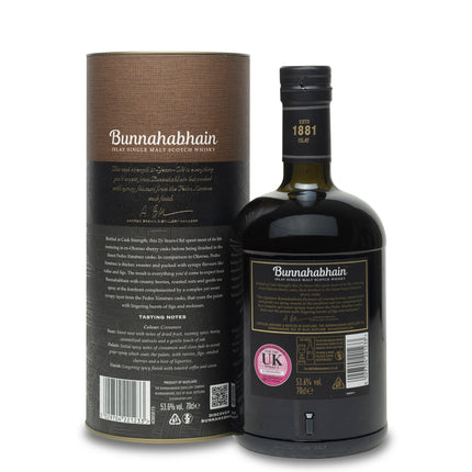 Bunnahabhain 21 Year Old Cask Strength (2024 Release)