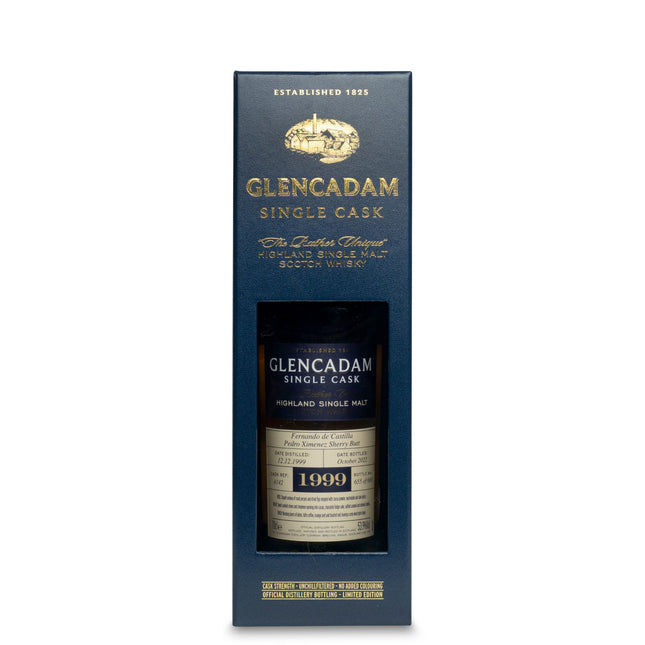 Glencadam 22 Year Old 1999 Pedro Ximenez Sherry Butt #4142 (Single Cask Release)