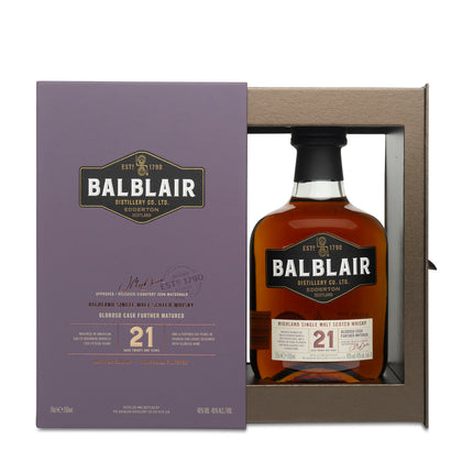 Balblair 21 Year Old