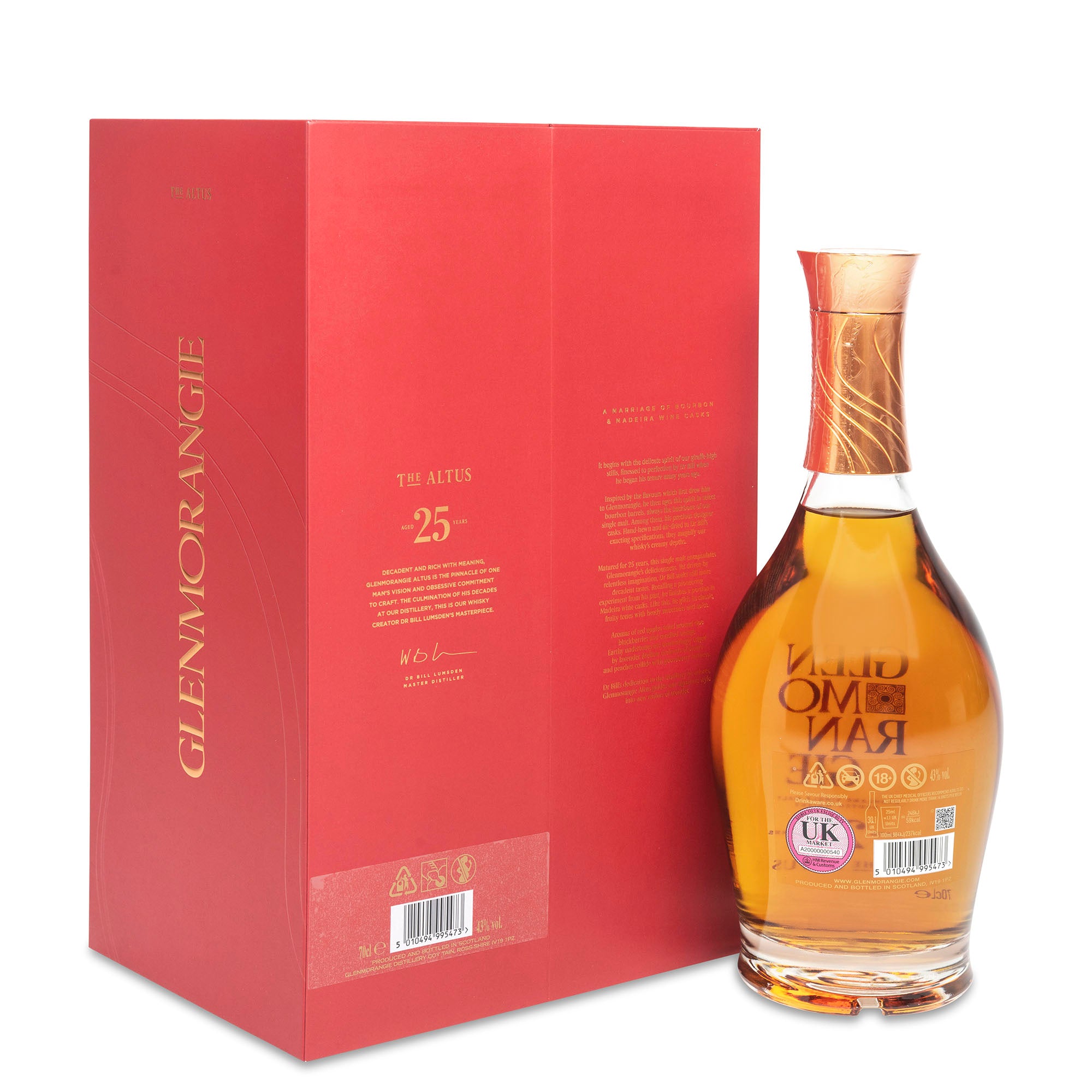 Glenmorangie 25 Year Old The Atlus Highland Single Malt Scotch