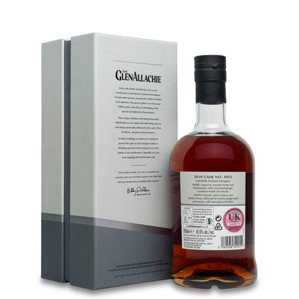 Glenallachie 14 Year Old 2010 Chinquapin Barrel #4952