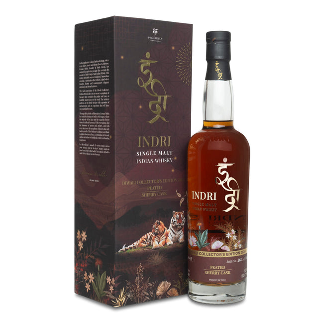 Indri Diwali Collector's Edition 2024 (Peated Sherry Cask)