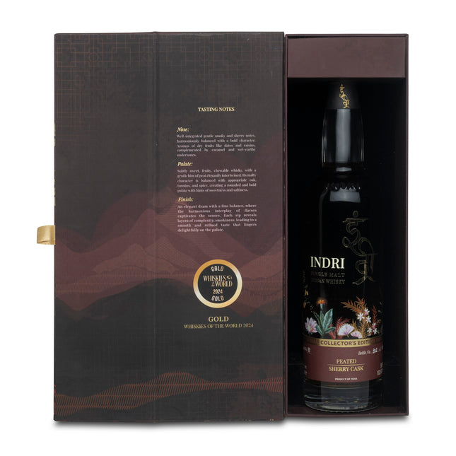 Indri Diwali Collector's Edition 2024 (Peated Sherry Cask)