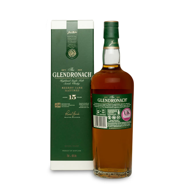 Glendronach 15 Year Old Sherry Cask Matured