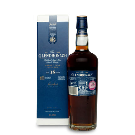 Glendronach 18 Year Old Sherry Cask Matured