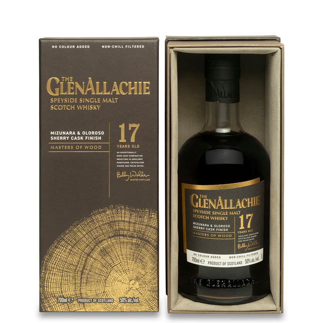 GlenAllachie 17 Year Old Mizunara & Oloroso Sherry Cask Finish
