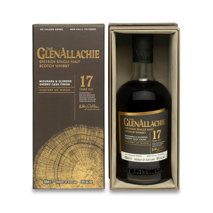 GlenAllachie 17 Year Old Mizunara & Oloroso Sherry Cask Finish