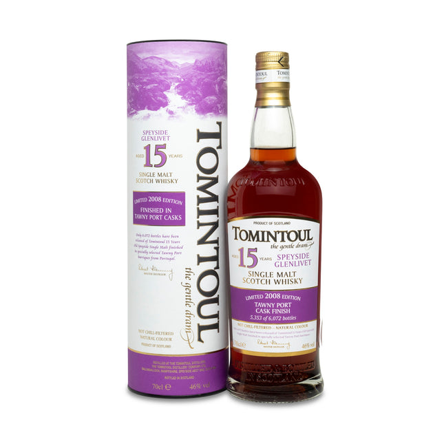 Tomintoul 15 Year Old 2008 Tawny Port Cask Finish