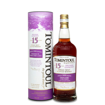 Tomintoul 15 Year Old 2008 Tawny Port Cask Finish
