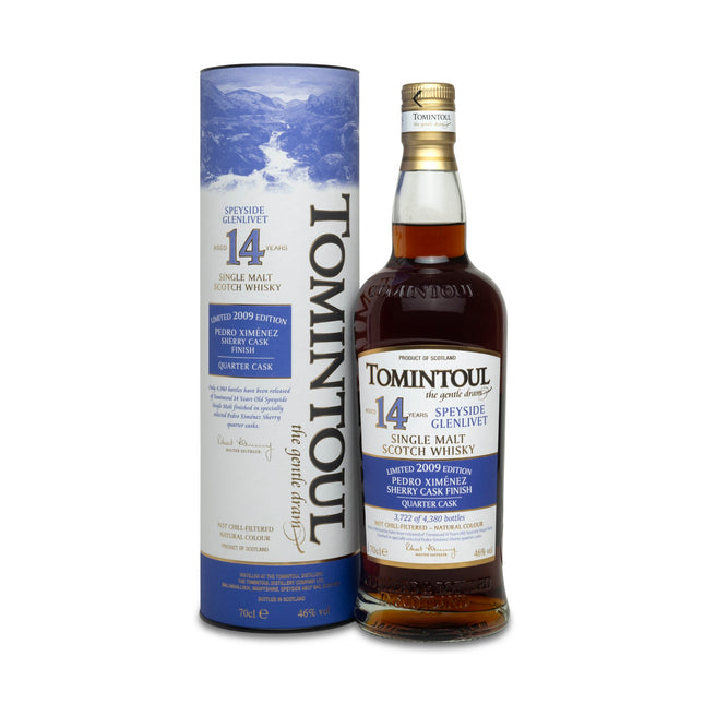 Tomintoul 14 Year Old 2009 Pedro Ximenez Sherry Cask Finish