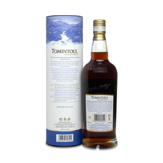 Tomintoul 14 Year Old 2009 Pedro Ximenez Sherry Cask Finish