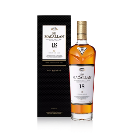 Macallan 18 Year Old Sherry Oak (2024 Release)